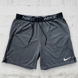 Nike Men's Dri-Fit Veneer Training Shorts Size XL Smoke Grey CZ1265-010